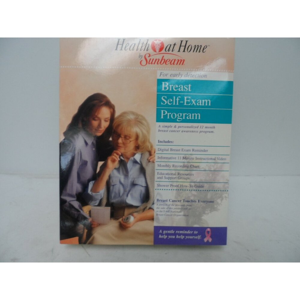 Sunbeam Health At Home Breast Self-Exam Program New!!!!